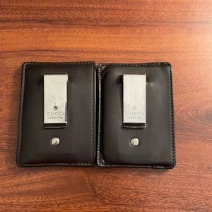 Gucci Men’s money clip wallet